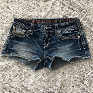 Rock revival woman’s shorts